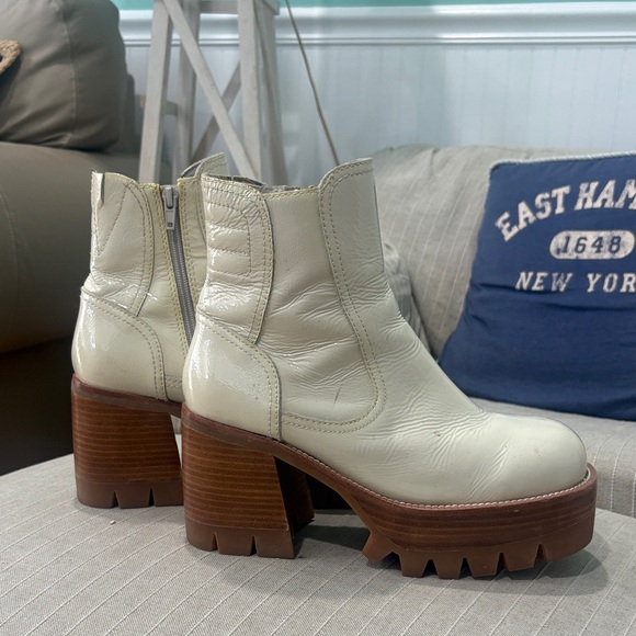 Jeffrey Campbell Shoes - Jeffrey Campbell Women's Cream and White Boots